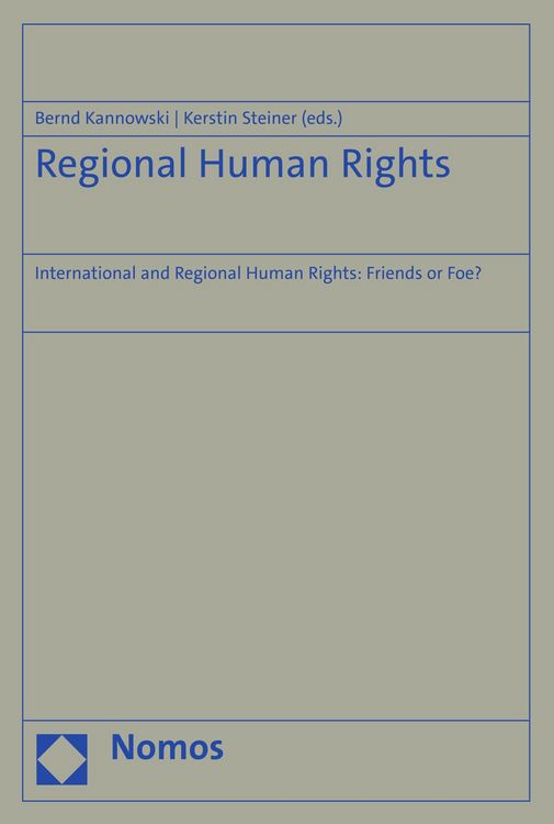 Produktbild: Regional Human Rights