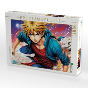 Produktbild: CALVENDO Puzzle Manga Superboy Sota Hoshino - Der Junge, der die Sterne h&ouml;rt | 1000 Teile Lege-Gr&ouml;&szlig;e 64x48cm Foto-Puzzle f&uuml;r gl&uuml;ckliche Stunden