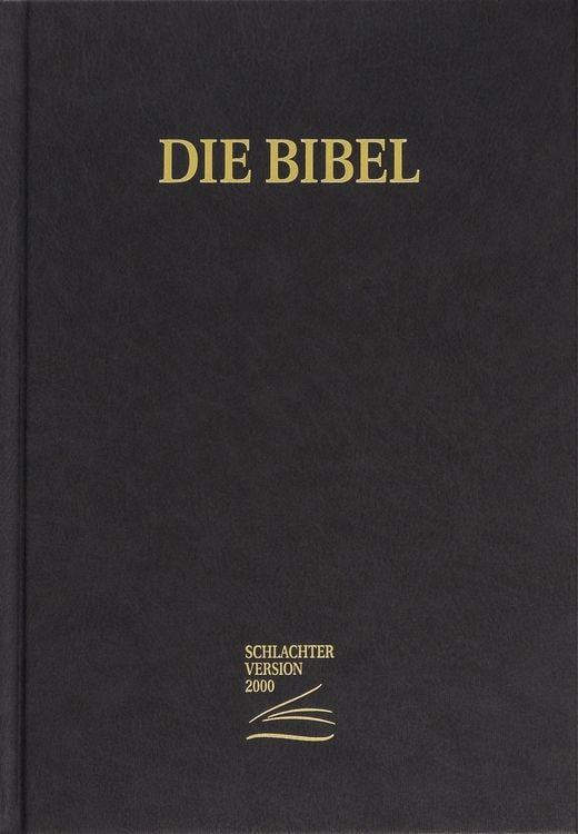 Produktbild: Schlachter 2000 Bibel - Gro&szlig;druckausgabe (Hardcover, schwarz)