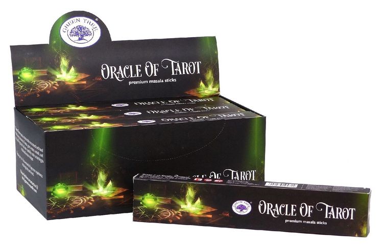 Produktbild: R&auml;ucherst&auml;bchen Green Tree "Oracle of Tarot" 15gr.