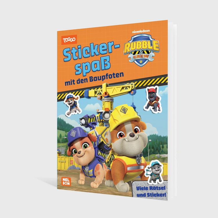Produktbild: Rubble & Crew: Stickerspa&szlig; mit den Baupfoten