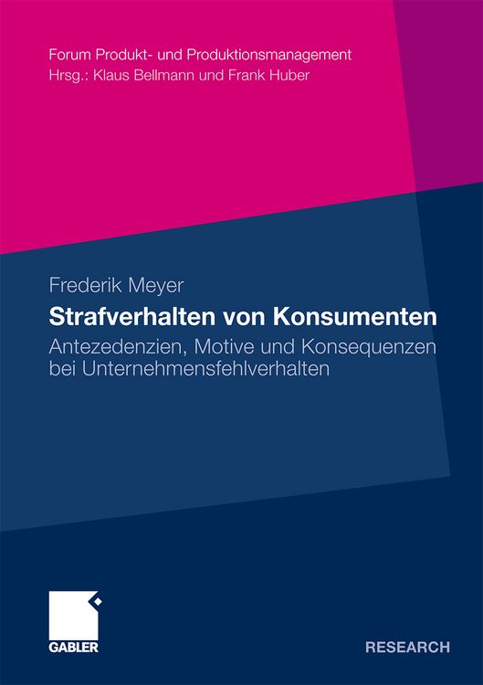 Produktbild: Strafverhalten von Konsumenten