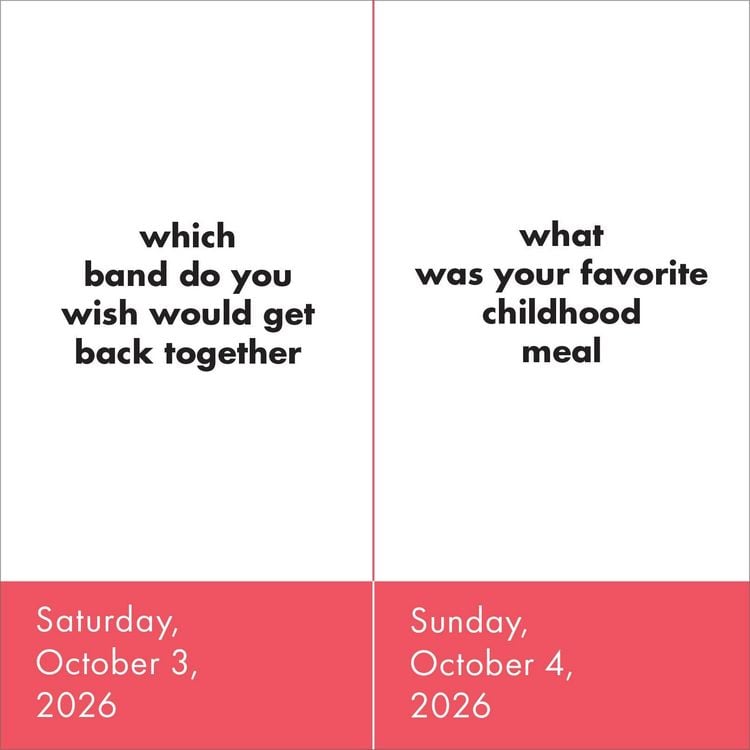 Produktbild: Tabletopics(r) Question-A-Day Page-A-Day(r) Calendar 2026