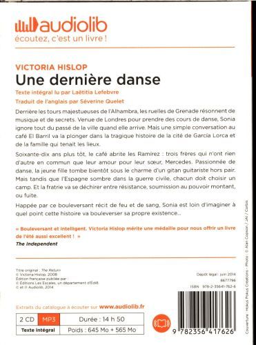 Produktbild: Une derni&egrave;re danse
