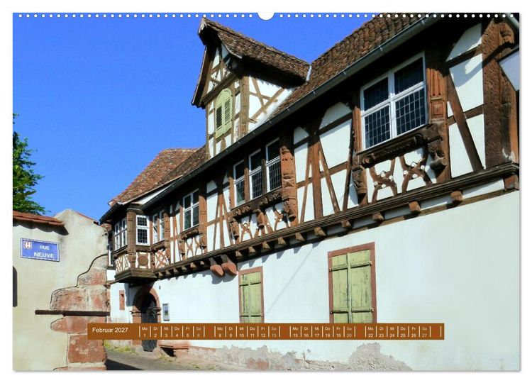 Produktbild: Wissembourg - Tor zum Elsass (Wandkalender 2027 DIN A2 quer), CALVENDO Monatskalender