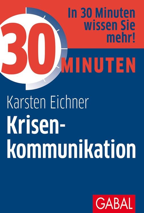 Produktbild: 30 Minuten Krisenkommunikation
