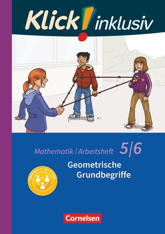 Produktbild: Klick! inklusiv 5./6. Schuljahr - Geometrische Grundbegriffe. Arbeitsheft 4