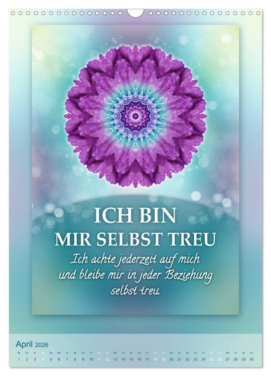 Produktbild: ICH BIN Licht und Liebe - Kalender (Wandkalender 2026 DIN A3 hoch), CALVENDO Monatskalender