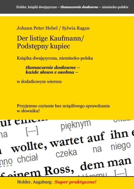 Produktbild: Der listige Kaufmann/Podstepny kupiec -- Ksiazka djuwezyczna, niemiecko-polska