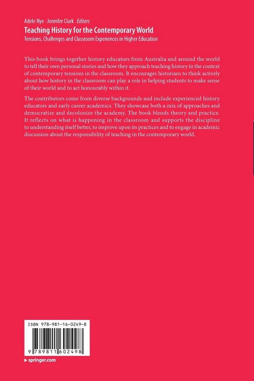 Produktbild: Teaching History for the Contemporary World