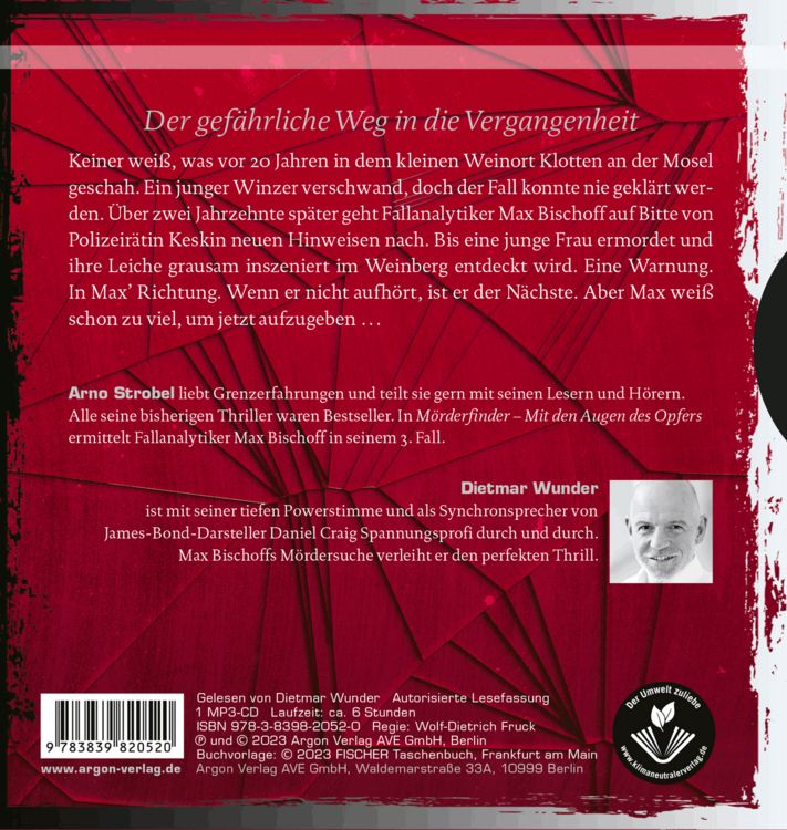 Produktbild: M&ouml;rderfinder &ndash; Mit den Augen des Opfers