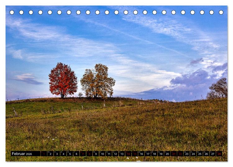 Produktbild: ERMLAND MASUREN (Tischkalender 2026 DIN A5 quer), CALVENDO Monatskalender