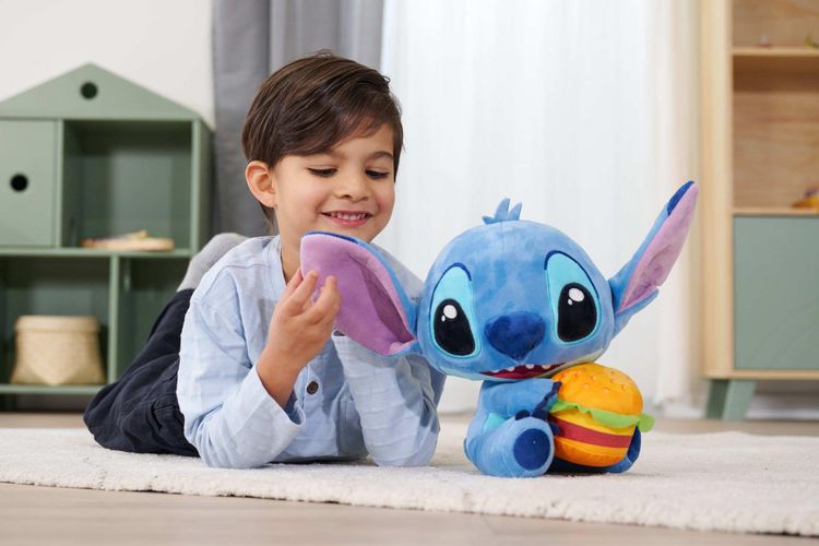 Produktbild: Disney Stitch mit Burger, 25cm