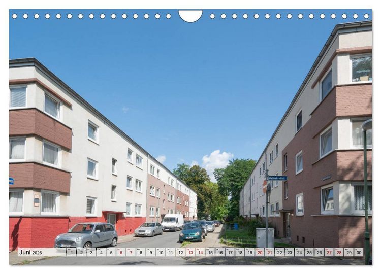 Produktbild: Bauhaus-Architektur in Essen (Wandkalender 2026 DIN A4 quer), CALVENDO Monatskalender