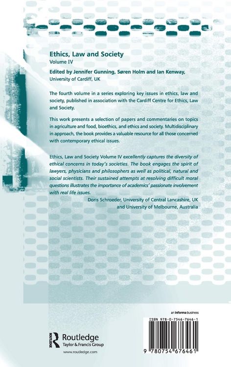 Produktbild: Ethics, Law and Society