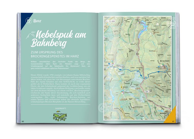 Produktbild: KOMPASS Schr&auml;ge Touren Deutschland, 47 Touren
