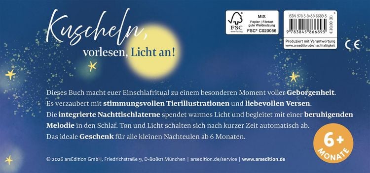 Produktbild: Ich schenk dir ein Licht! Schlaf, Kindlein, schlaf