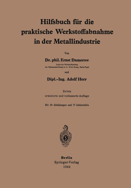 Produktbild: Hilfsbuch f&uuml;r die praktische Werkstoffabnahme in der Metallindustrie