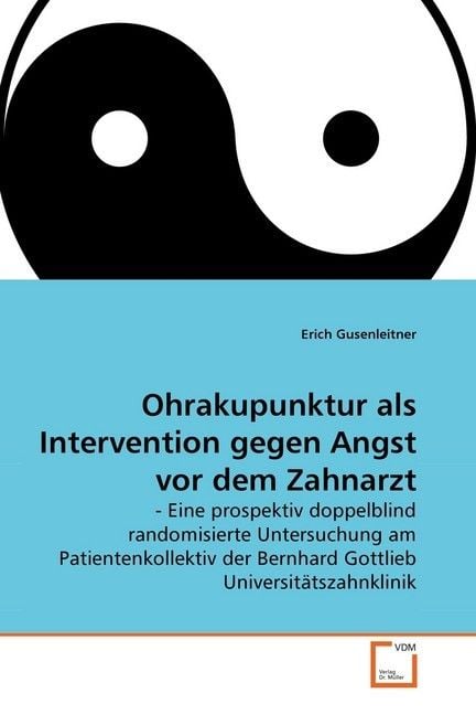 Produktbild: Gusenleitner, E: Ohrakupunktur als Intervention gegen Angst