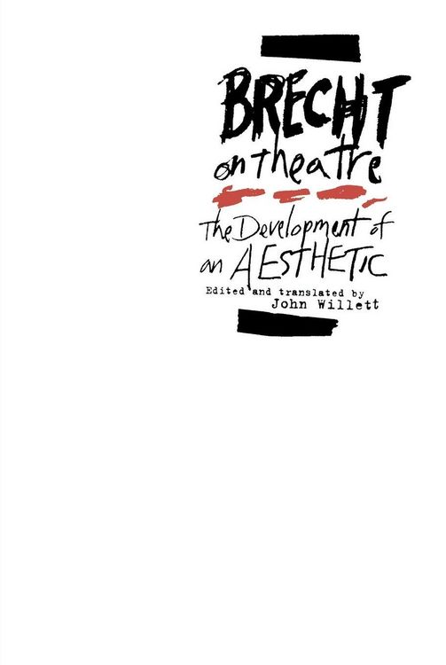 Produktbild: Brecht on Theatre