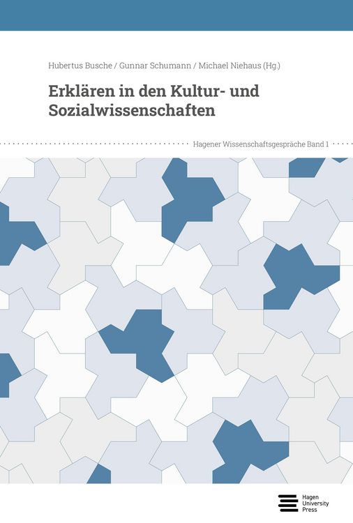 Produktbild: Erkl&auml;ren in den Kultur- und Sozialwissenschaften