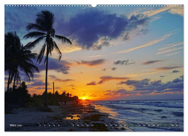 Produktbild: Kuba - Perle der Karibik (hochwertiger Premium Wandkalender 2026 DIN A2 quer), Kunstdruck in Hochglanz