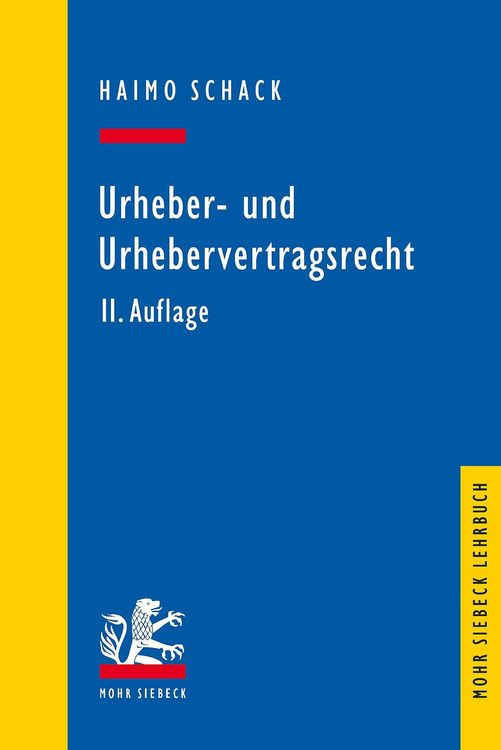 Produktbild: Urheber- und Urhebervertragsrecht