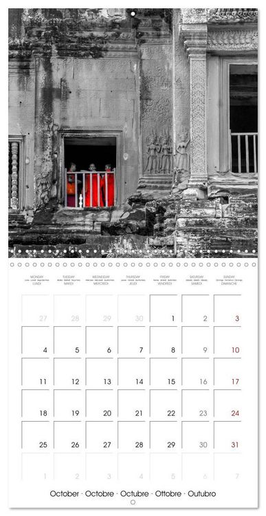 Produktbild: Red spots around the world (Wall Calendar 2027 12 &times; 12 Inch) CALVENDO 12 Month Wall Calendar