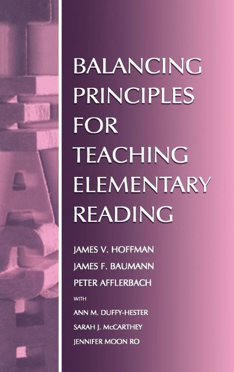 Produktbild: Balancing Principles for Teaching Elementary Reading