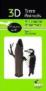Produktbild: 3D Papiermodell. Specht