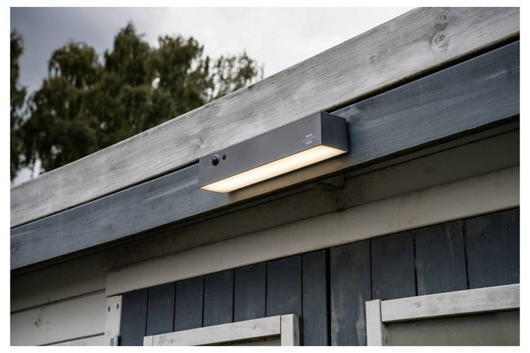 Produktbild: Brennenstuhl SOL 1000 Cubus 1173740001 Solar-Au&szlig;enwandleuchte 6.9 W Leuchtfarben: Neutralwei&szlig;