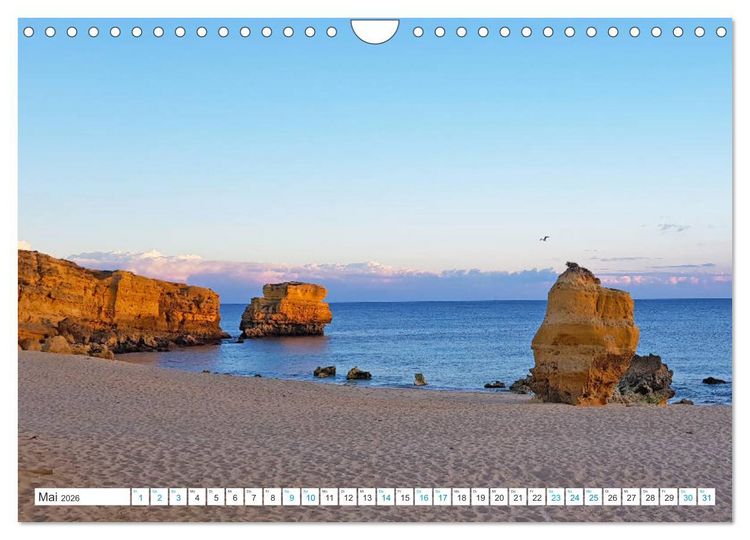 Produktbild: Portugals zauberhafte Algarve (Wandkalender 2026 DIN A4 quer), CALVENDO Monatskalender