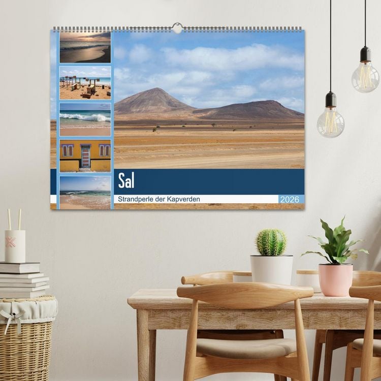 Produktbild: Sal - Strandperle der Kapverden (Wandkalender 2026 DIN A2 quer), CALVENDO Monatskalender