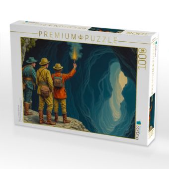 Produktbild: CALVENDO Puzzle Reise zum Mittelpunkt der Erde | 1000 Teile Lege-Gr&ouml;&szlig;e 64x48cm Foto-Puzzle f&uuml;r gl&uuml;ckliche Stunden