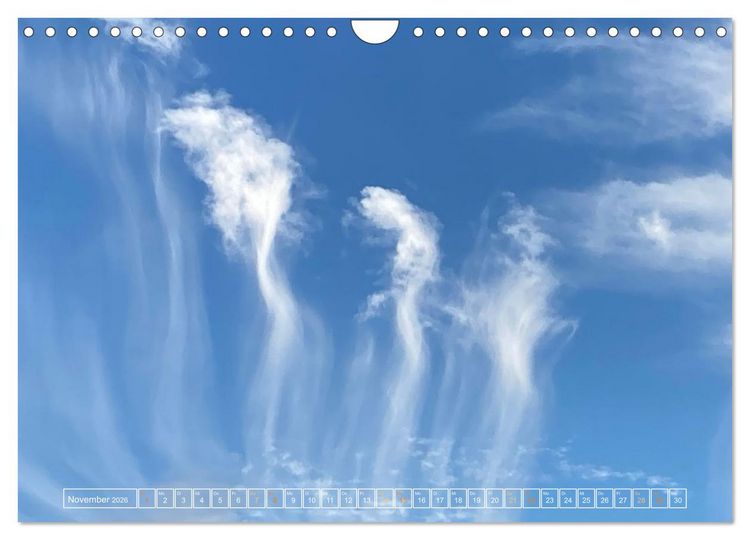 Produktbild: Wolken - Zeichen am Himmel (Wandkalender 2026 DIN A4 quer), CALVENDO Monatskalender