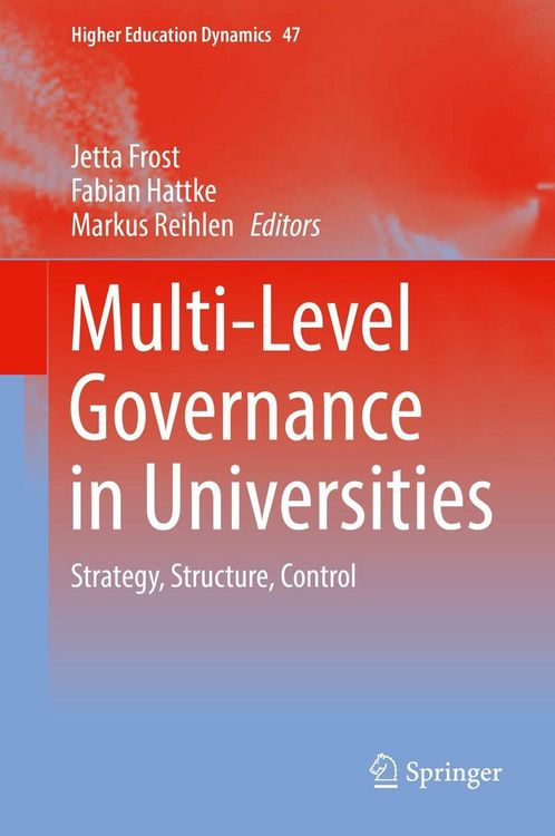 Produktbild: Multi-Level Governance in Universities
