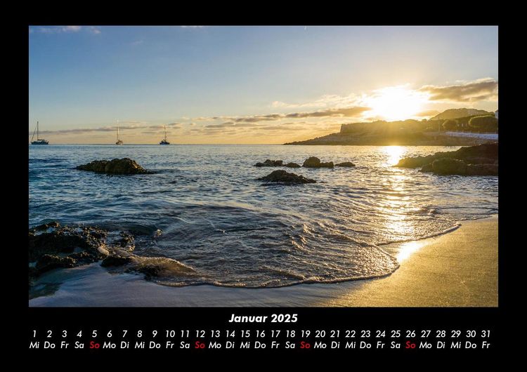Produktbild: Sonnenuntergang 2025 Fotokalender DIN A3