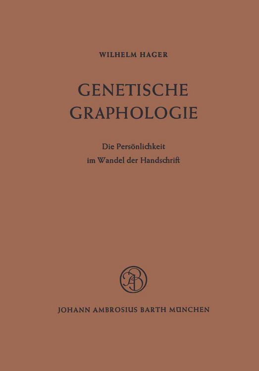 Produktbild: Genetische Graphologie