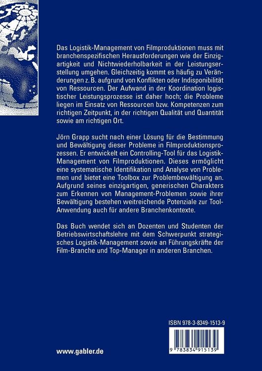 Produktbild: Kompetenzorientierte Erweiterungspotenziale f&uuml;r das Filmproduktionslogistik-Management