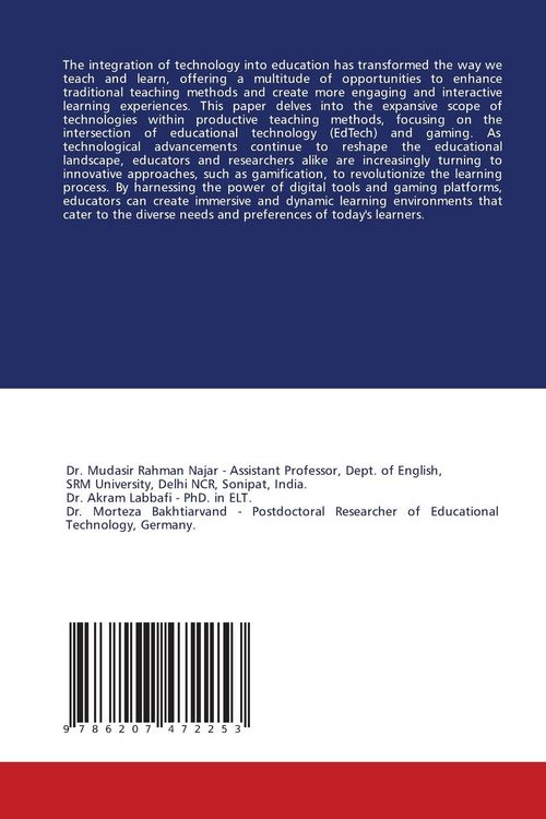 Produktbild: The Scope of Technologies across the Productive Teaching Methods