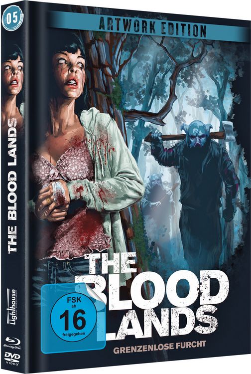 Produktbild: The Blood Lands - Grenzenlose Furcht - Mediabook - Artwork-Edition Nr. 5 (Blu-ray+DVD)
