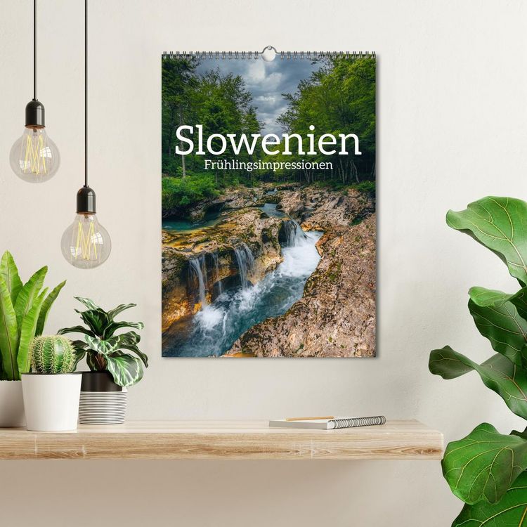 Produktbild: Slowenien - Fr&uuml;hlingsimpressionen (Wandkalender 2026 DIN A3 hoch), CALVENDO Monatskalender