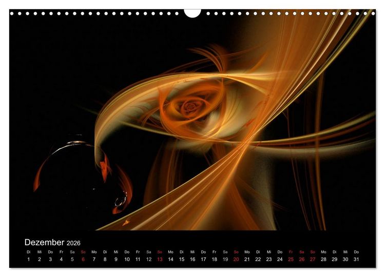 Produktbild: Wunderbare Welt der Farben 2026 (Wandkalender 2026 DIN A3 quer), CALVENDO Monatskalender