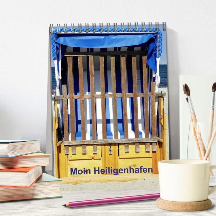 Produktbild: Moin Heiligenhafen (Tischkalender 2026 DIN A5 hoch), CALVENDO Monatskalender
