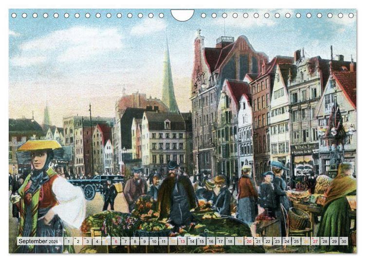Produktbild: Deutschland in der Kaiserzeit (Wandkalender 2026 DIN A4 quer), CALVENDO Monatskalender