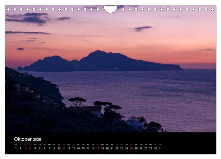 Produktbild: Neapel und Umgebung (Wandkalender 2026 DIN A4 quer), CALVENDO Monatskalender