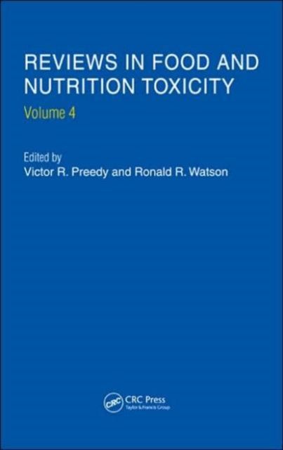 Produktbild: Reviews in Food and Nutrition Toxicity, Volume 4