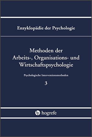 Produktbild: Methoden der Arbeits-, Organisations- und Wirtschaftspsychologie