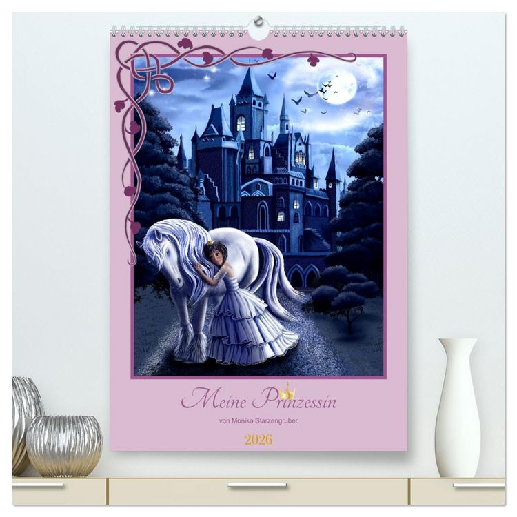 Produktbild: Meine Prinzessin (hochwertiger Premium Wandkalender 2026 DIN A2 hoch), Kunstdruck in Hochglanz