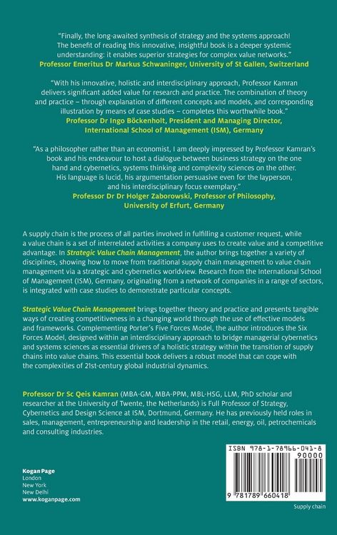 Produktbild: Strategic Value Chain Management